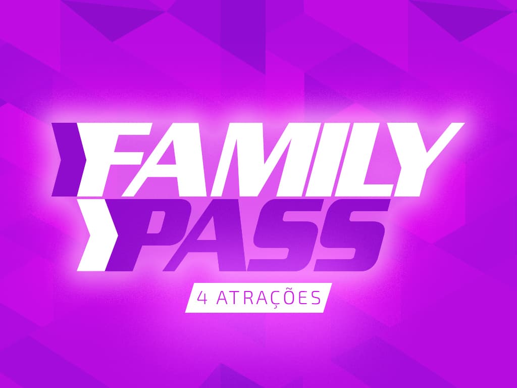 Family Pass - A partir de 80cm - 1 Dia